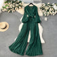 European And American Puff Sleeve Jumpsuit Women