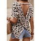 Pull à col rond et manches courtes pour femme, nouveauté de printemps