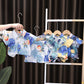 Ensemble chemise et short d'été à manches courtes pour garçon