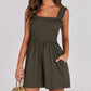 Casual Smocking Overalls Women's Casual All-matching