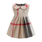 Robe d'été sans manches à double boutonnage pour enfants