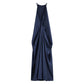 Strapless Silk Texture Sleeveless Dress