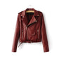 Manteau de vêtements pour femmes d'automne et d'hiver version coréenne de la version coréenne de la veste en cuir pour femmes mode vêtements pour femmes en gros
