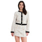 Women's Button-up Cardigan Top And Shorts Set