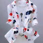 Thin Cardigan Sunscreen Printed Coat Slim-fitting Suit