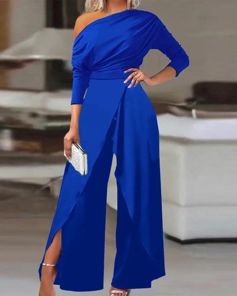 Nouvelle combinaison de soirée sexy européenne printemps et été