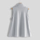 Fashionable Sleeveless Solid Color Cashmere Vest Women