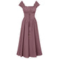 Waist-tight Dress Renaissance Medieval Party Cos Costume