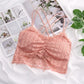 Drawstring Lace Wrap Chest Strapless Vest