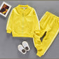 Spring And Autumn Casual Sports Suit Zipper Jacket Two-piece Pants