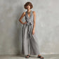 Elegant Commuter V-Neck Jumpsuit For Women