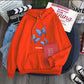 Men And Women Sweaters Plus Velvet Loose Hood