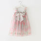 Girls Fashion Personality Mesh Dress Sling