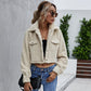 Women's Fashion Solid Color Short Coat