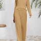 Autumn And Winter New Knitted Jacquard Long Comfort And Casual Loose Outfit