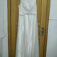 Robe de soirée longue en mousseline