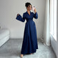 Elegant Casual Style Long Sleeve Dress