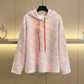 Women's Hoodie And Wide-leg Pants Two-piece Set