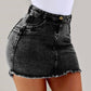 High Waist Pencil Jeans Skirt