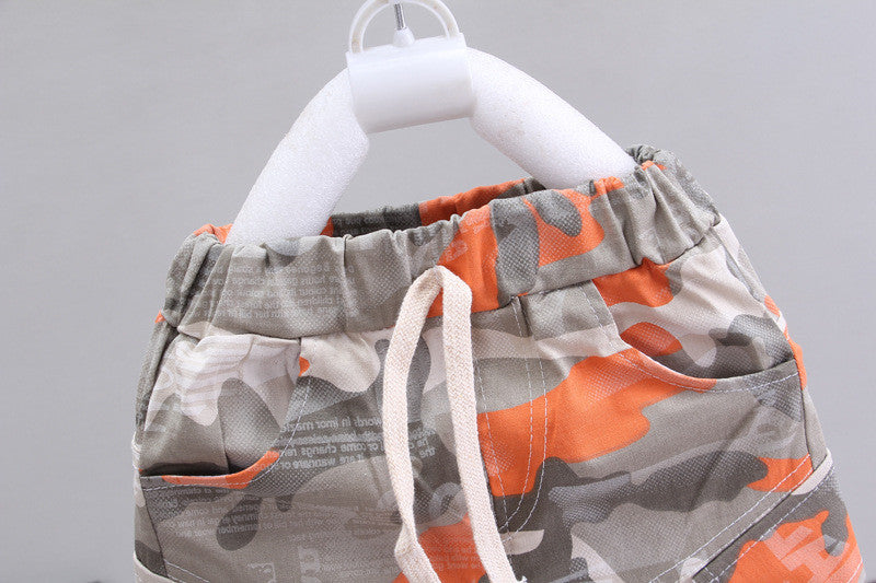 Vêtements décontractés pour enfants pour garçons, shorts décontractés à manches courtes
