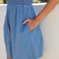 Women's Solid Color Waist Tight Women's Suspender Jumpsuit