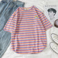 Loose striped top