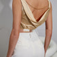 Backless Slim Fit With Chest Pad Skin Tone Sling Type