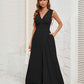 Sleeveless Stylish Waist-cinching Jumpsuit For Women