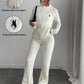 Fashion Women's Wear Casual Long Sleeve Pants Two-piece Set
