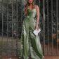 Ladies casual printed jumpsuit