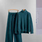 Autumn And Winter Knitting Suit Women