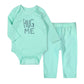 Two-piece Infant Long-sleeved Crawling Suit Trousers