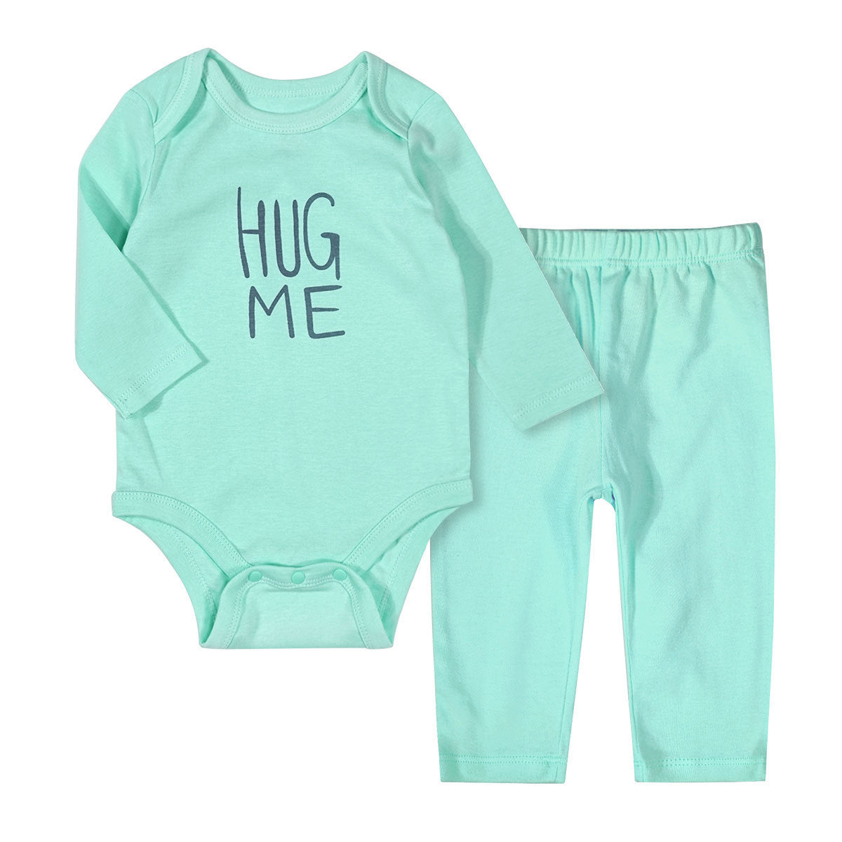 Two-piece Infant Long-sleeved Crawling Suit Trousers