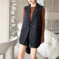 New Two-button Vest Women's Spring And Autumn Outer Suit