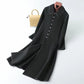 Manteau long en dessous du genou pour femme