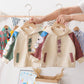 XY2068 Printemps et Automne Bébé Garçon Bébé Fille Manteau Mignon Moyen Velours Côtelé À Capuche Enfants Manches Longues Vêtements Enfants