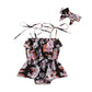 Baby Jumpsuit Floral Strap Baby's Gown