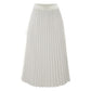 Jupe mi-longue en mousseline pour femme