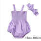 Infant Baby Girls 2Pcs Summer Outfits, Sleeveless Frill Smoc