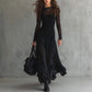 Womens Mesh Patchwork Regular Sleeves Dress