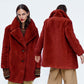 Veste ample en peluche de style coréen, idéale pour toutes les occasions