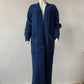 Cardigan long en tricot avec poche, pull long, manteau épais, européen et américain