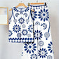 Womens Sleeveless Irregular Tank Top And Pants Fashionable Printed Two-Piece Set