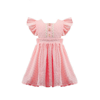 Robe fleurie robe de princesse pour enfants