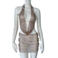Women's Sling Skirt Suit Two-piece Set