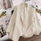 Spring And Autumn Korean Style Slim Fit Slimming Graceful And Fashionable Black Tie Small Tailored Suit Top