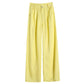 Women's Thin American-style Yellow Jeans