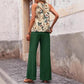 Sleeveless Top And Trousers Advanced Two-piece Suit