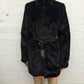Women's Faux Mink Fur Coat Faux Fox Fur Coat