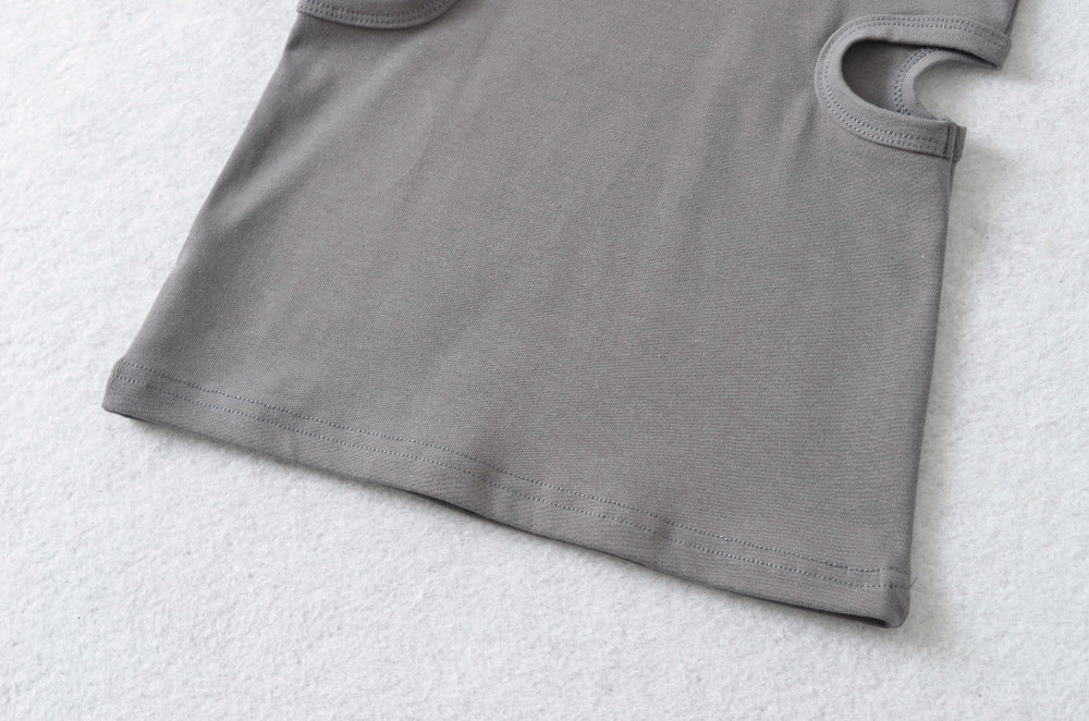 Holiday Casual Camisole With Holes On Both Sides